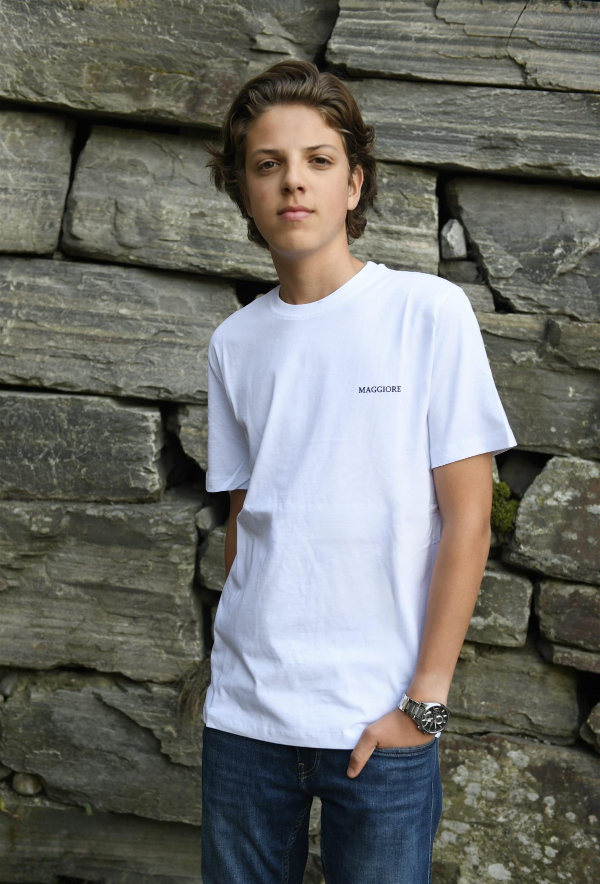 T-skjorte Slim White