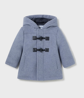 Jakke Duffle Coat Sky Blue