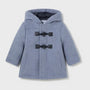 Jakke Duffle Coat Sky Blue