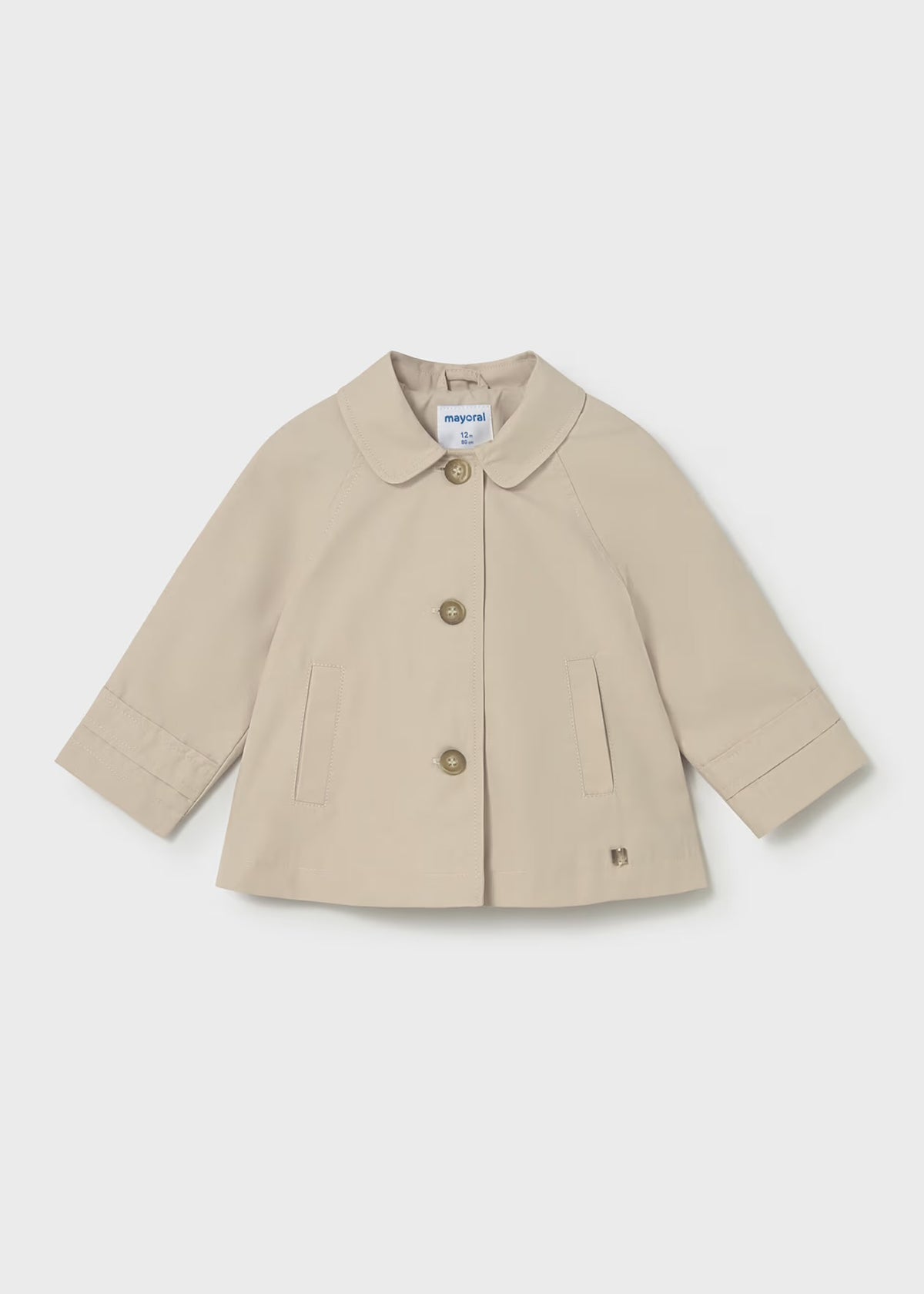 Jakke Trenchcoat Sand