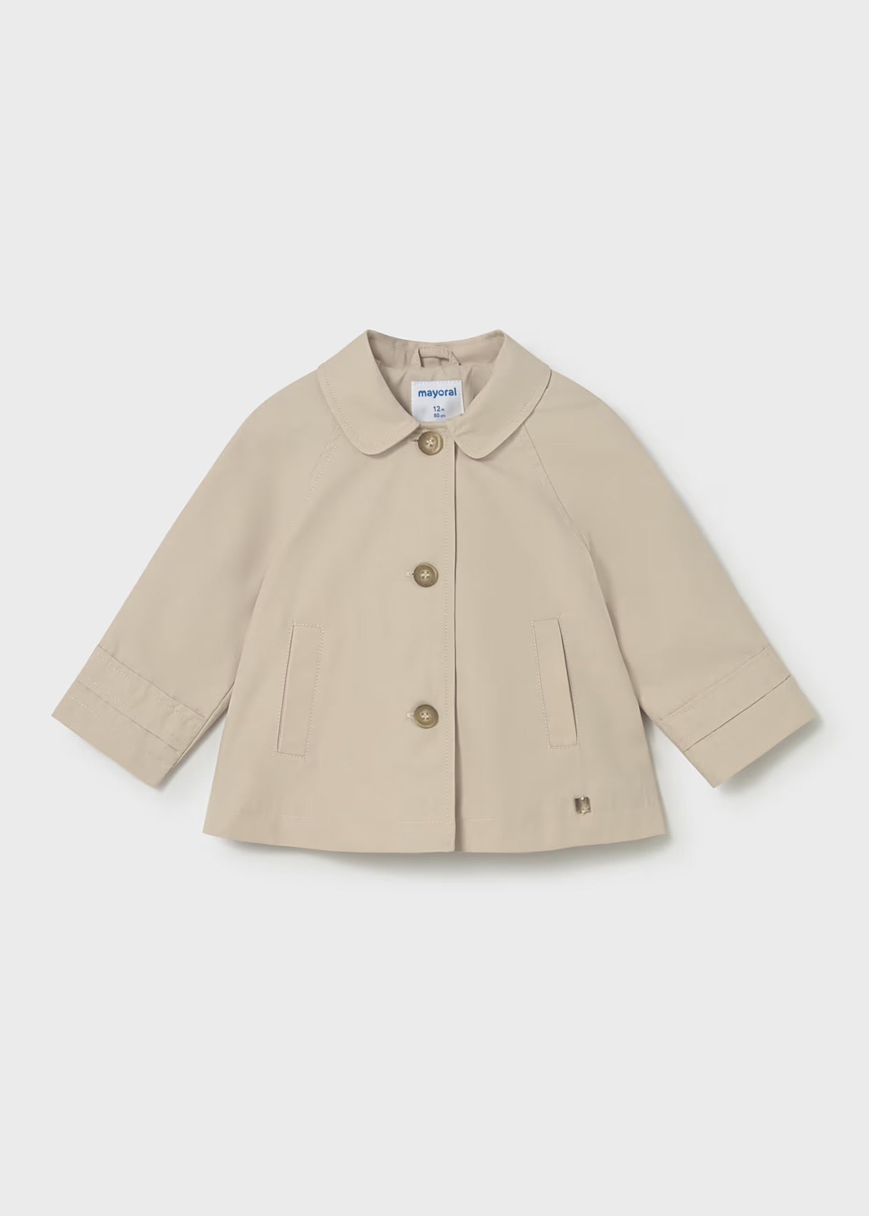 Jakke Trenchcoat Sand