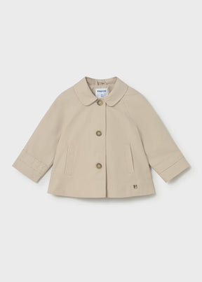 Jakke Trenchcoat Sand