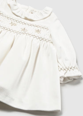 Kjole Velvet Offwhite