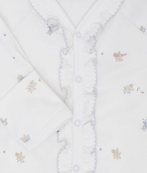 Sparkedress Roses And Ribbons Sara Footie White