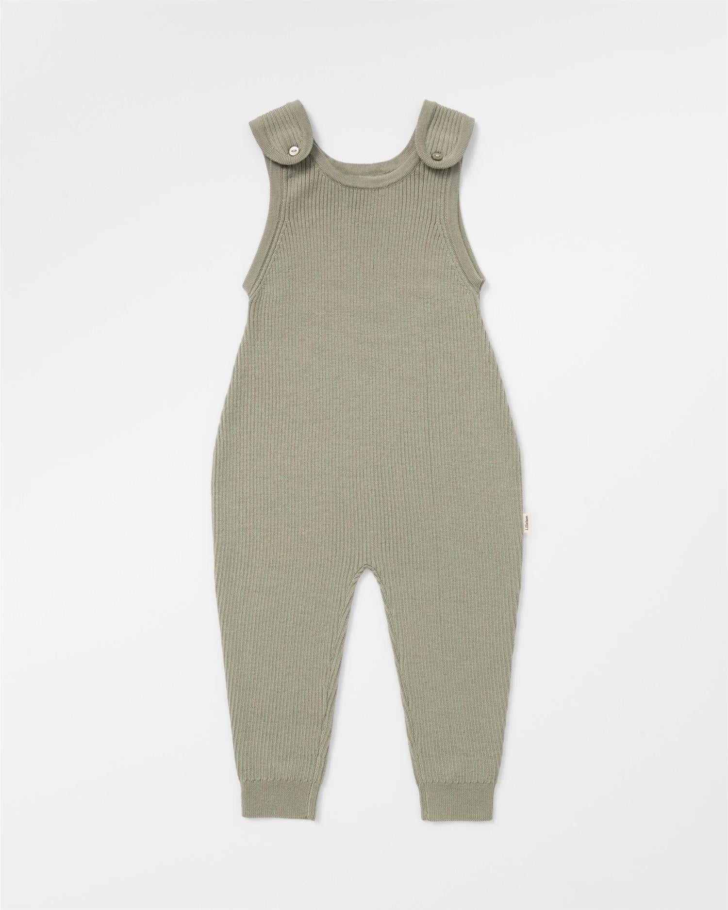 Sparkebukse Overall Rib Light Rosmarin