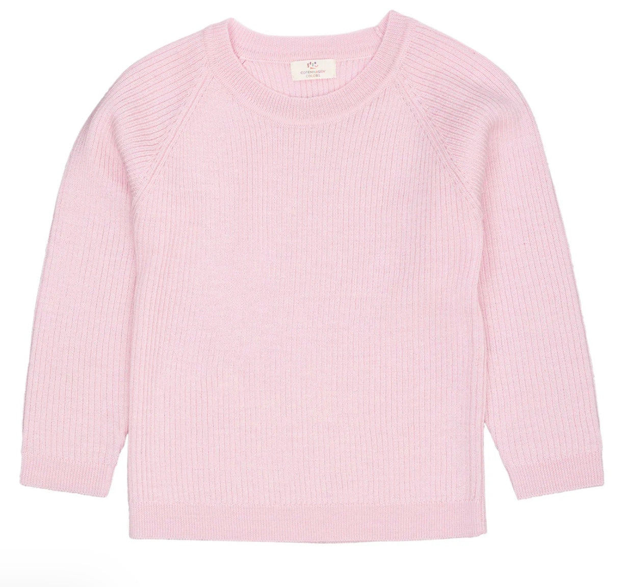 Genser Merino Classic Rib Bubblegum