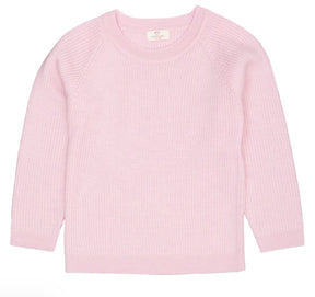 Genser Merino Classic Rib Bubblegum