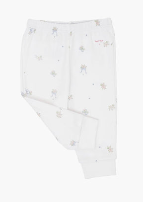 Bukse Roses And Ribbons White