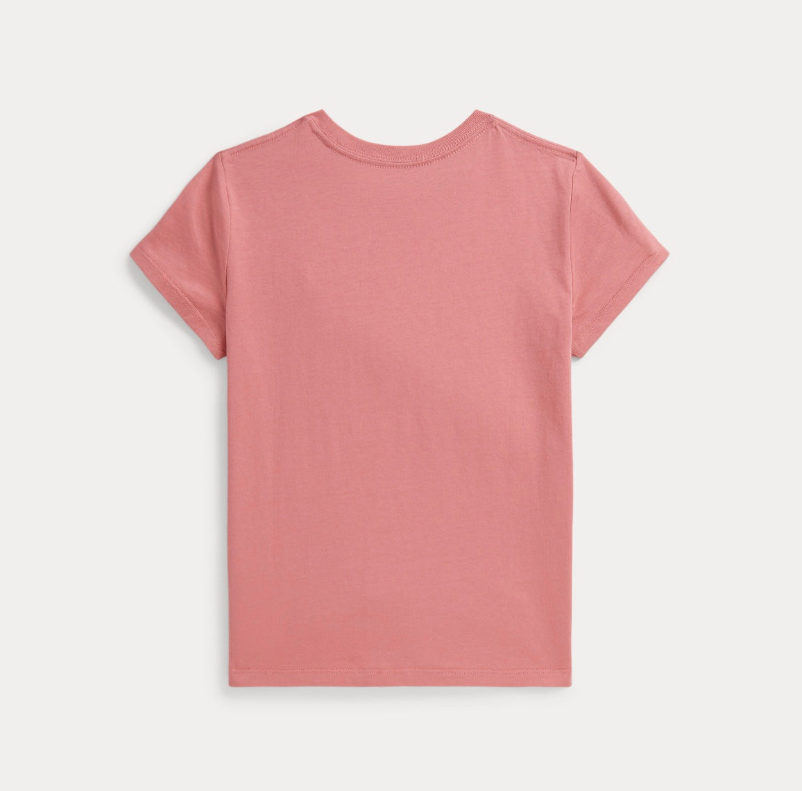T-skjorte Cotton Crewneck Desert Rose