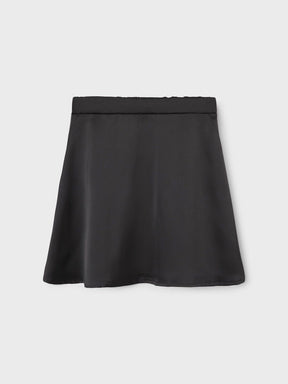 Skjørt Satin Short Black