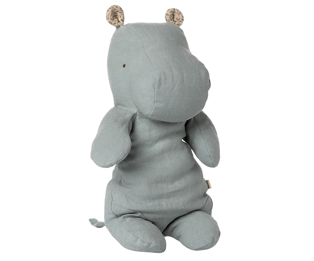 Kosedyr Safari Friends Hippo Medium Blue Grey