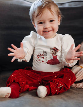 Bukse Trine Gold Teaberry