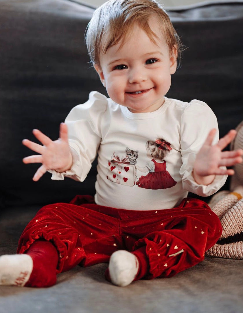 Bukse Trine Gold Teaberry