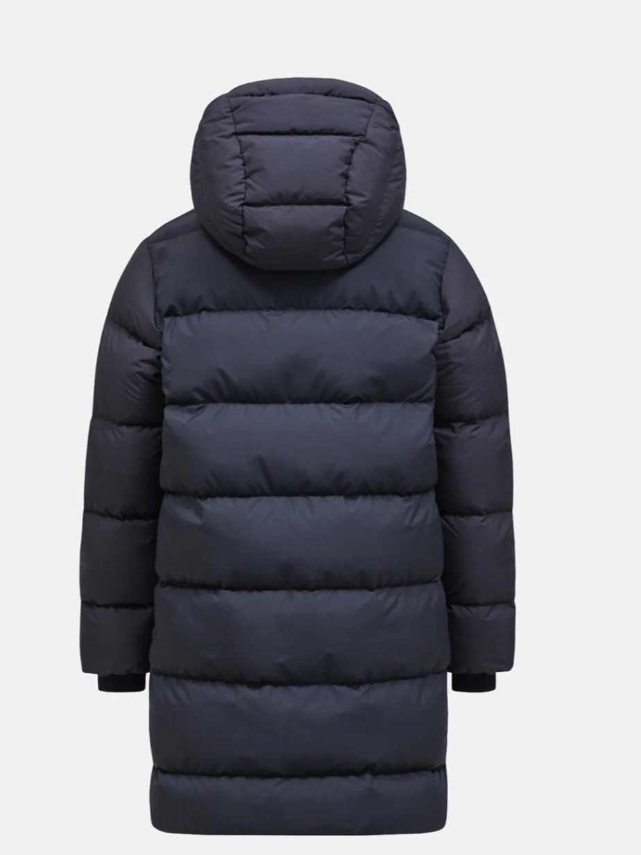 Jakke Long Puffer Junior Black