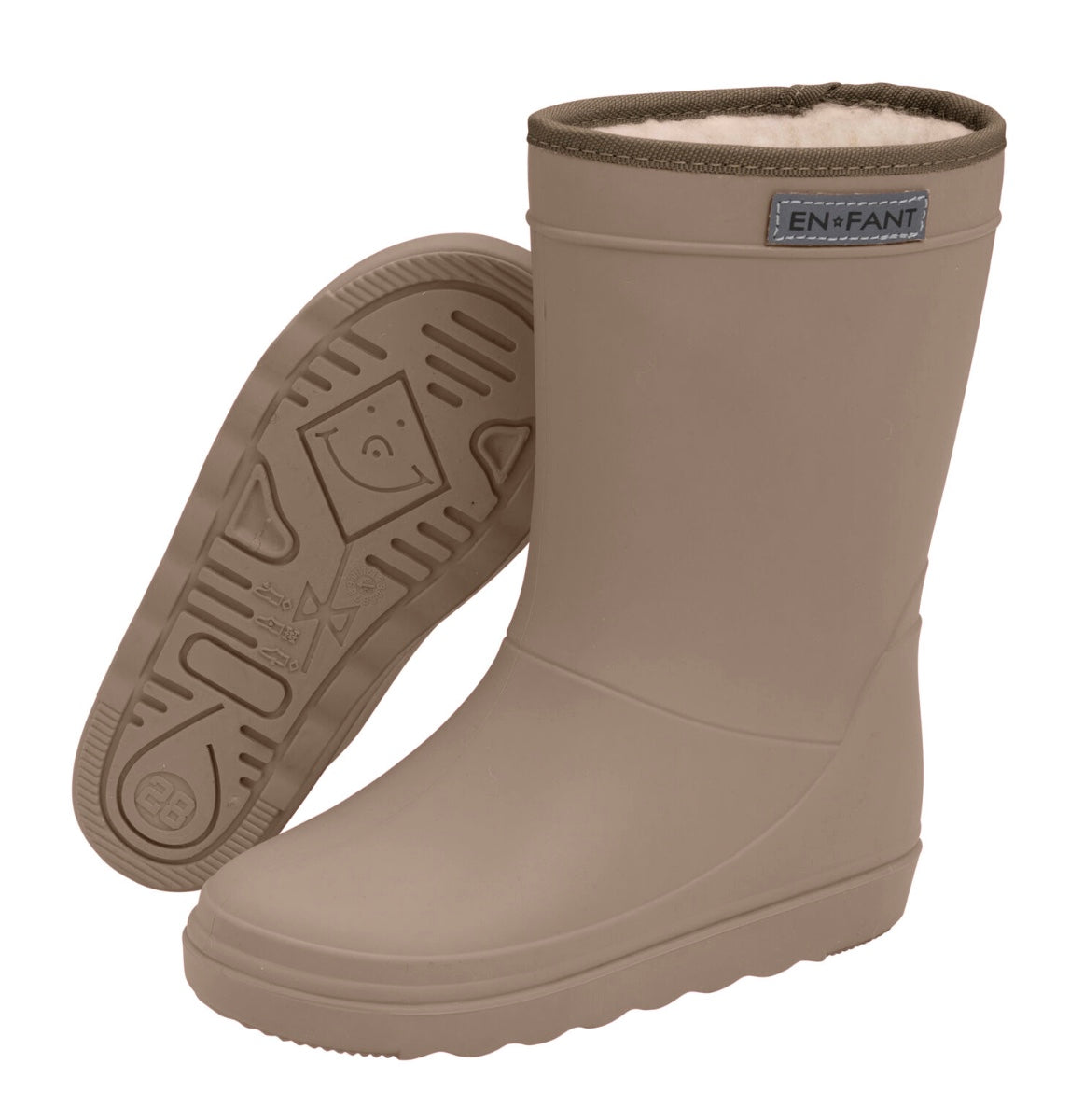 Thermo Boots Solid Pine Bark