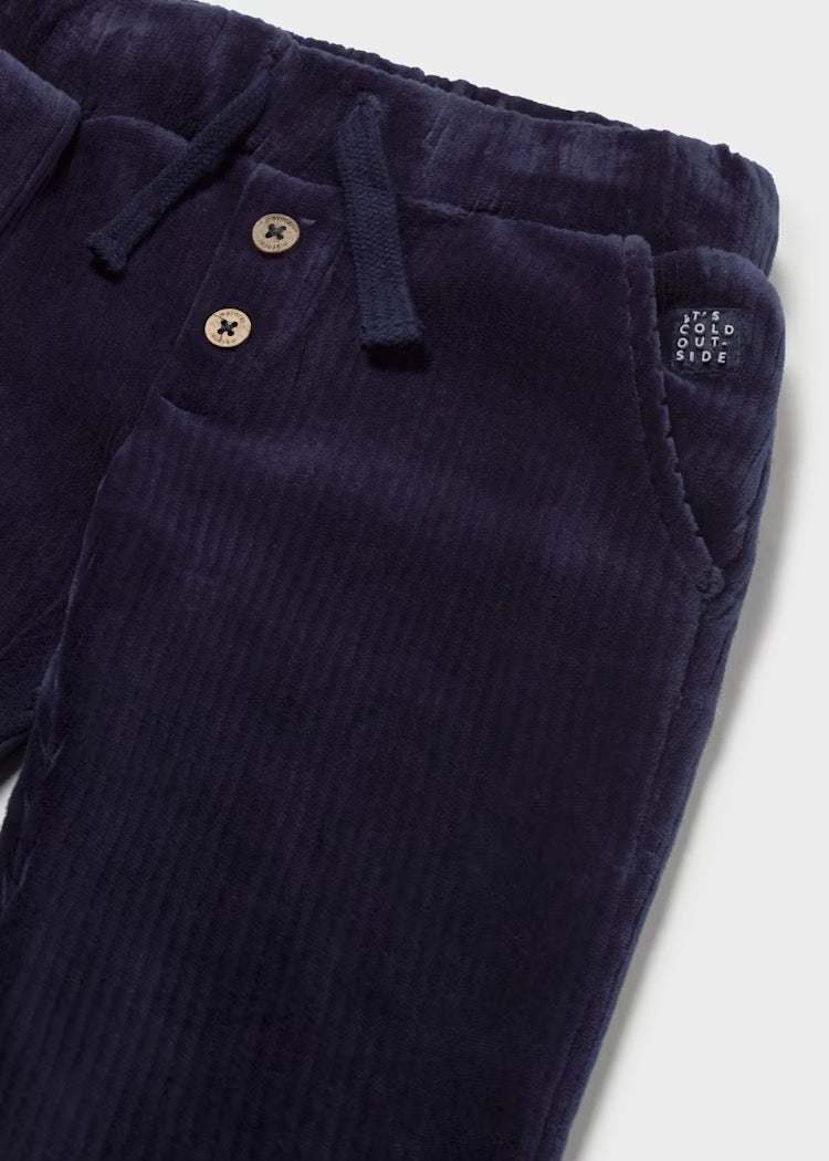 Bukse Corduroy Blue
