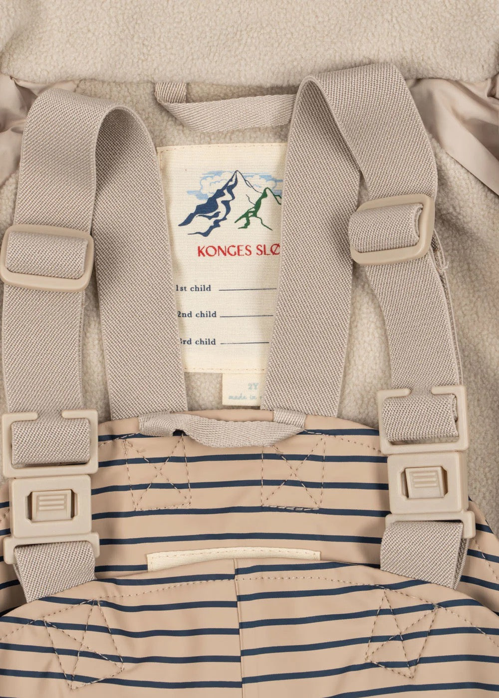 Regnsett Palme Dog Stripe La Mer