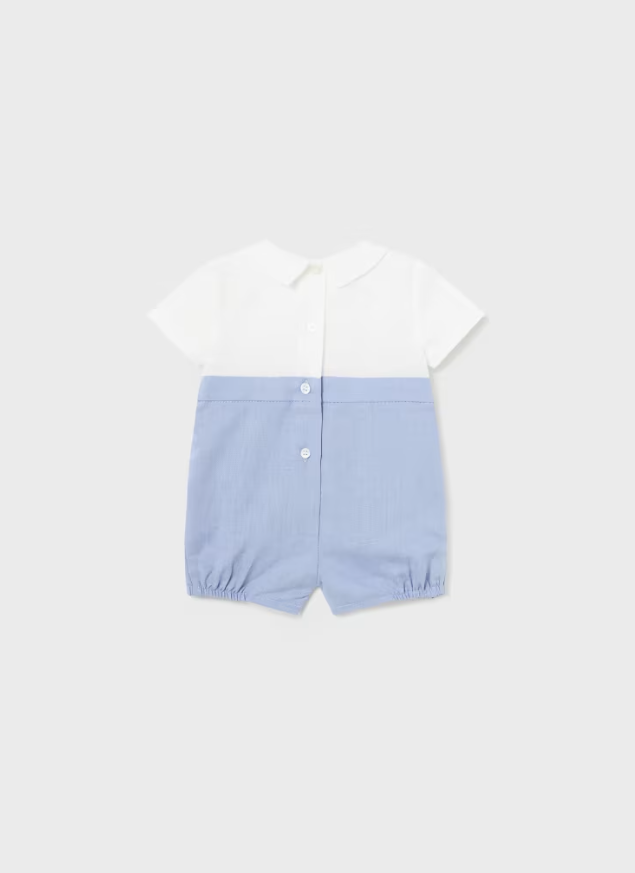 Romper Cermony linen Blue