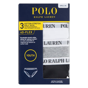 3pk Truser Girl Grey