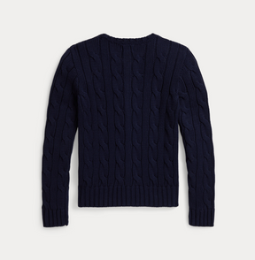 Cardigan Cable Refined Navy