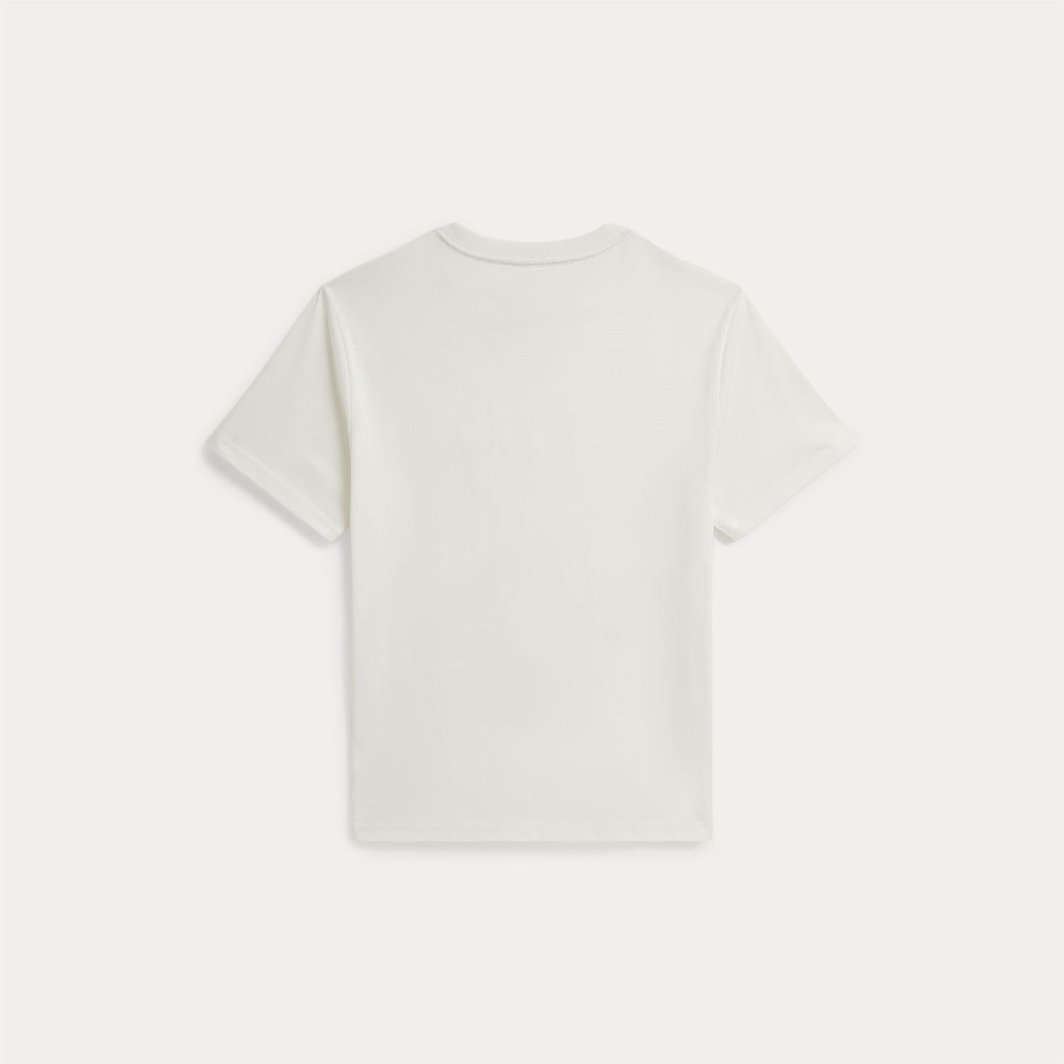 T-Skjorte Polo Bear Flag White