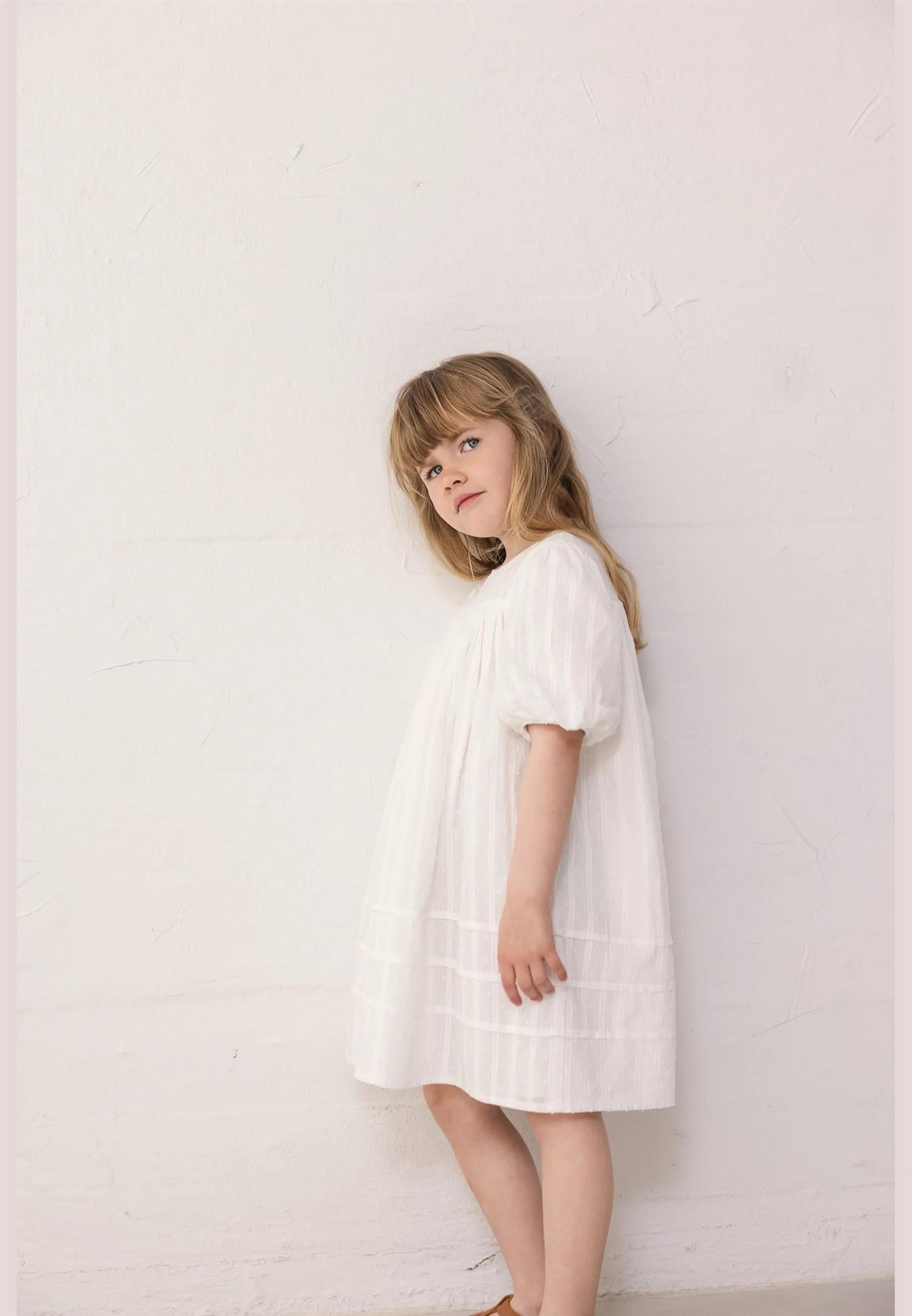 Kjole Ducky Gauze White