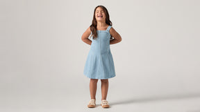 Kjole Godet Marin Babe