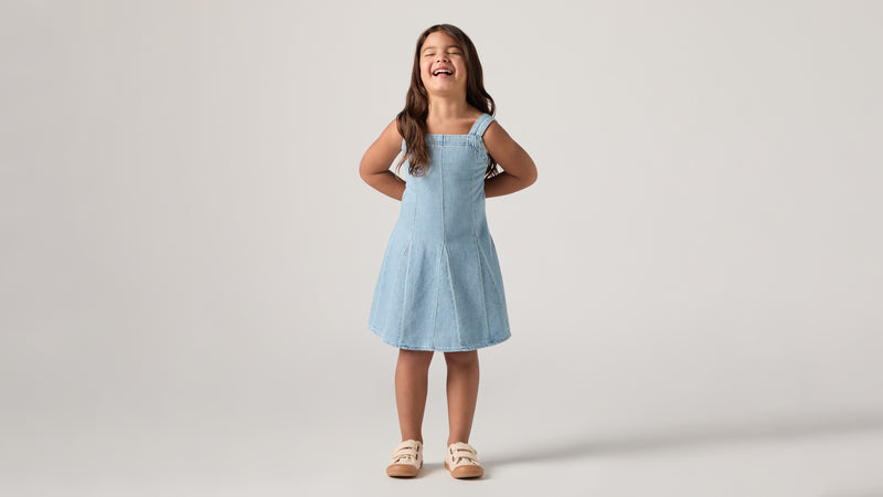 Kjole Godet Marin Babe