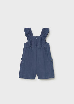 Jumpsuit Ruffled Dark Denim