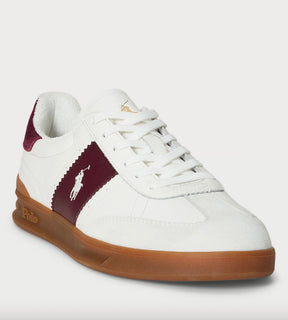 Sko Heritage Area Leather White/Wine