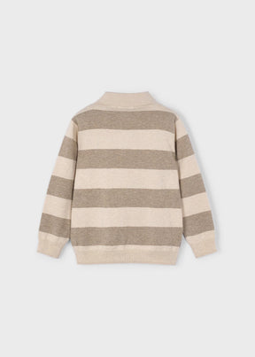 Genser Knitted Polo Topo