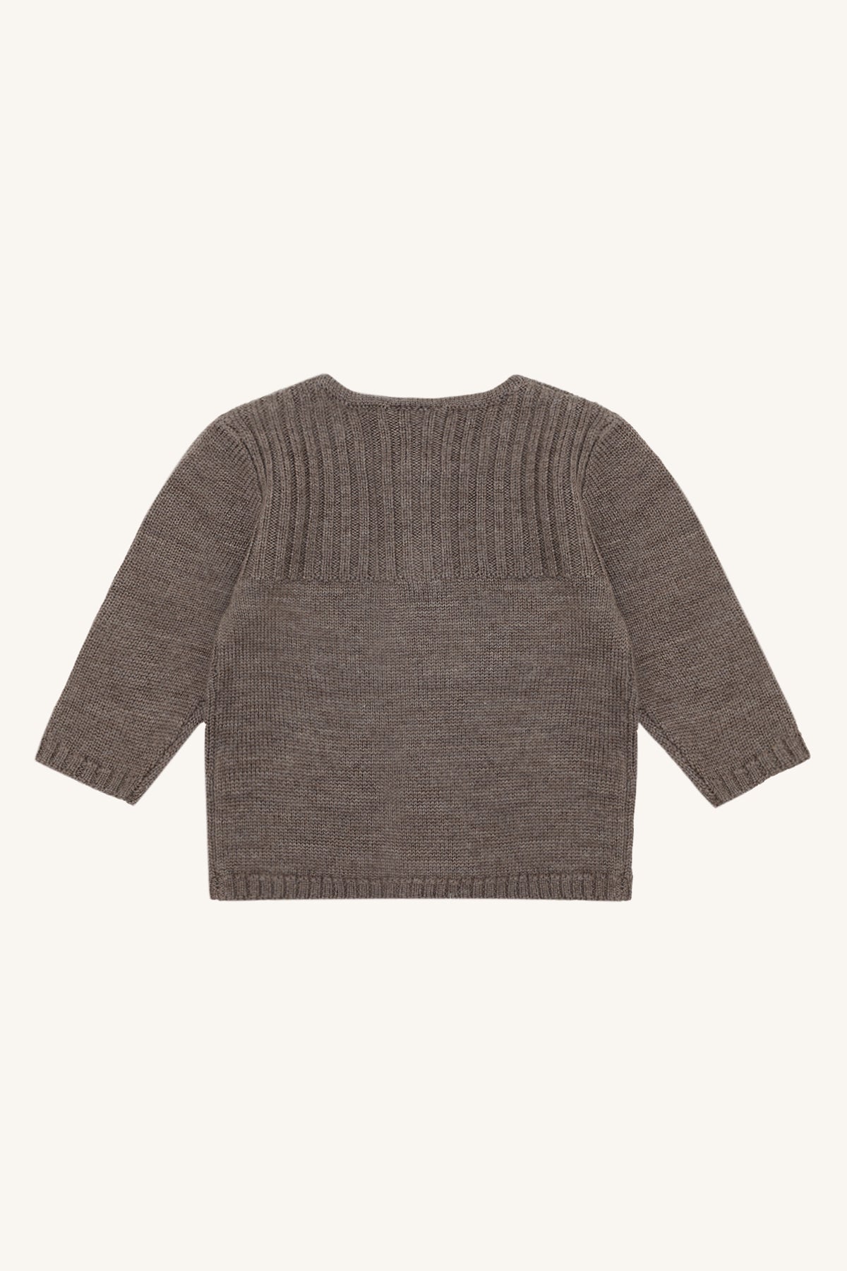Genser Pil Sheep Wool Deer Melange