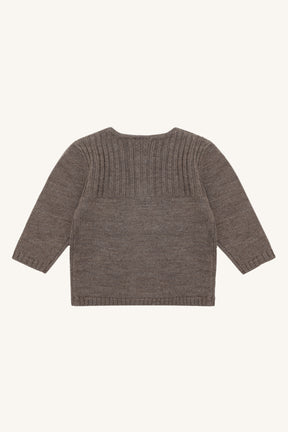 Genser Pil Sheep Wool Deer Melange