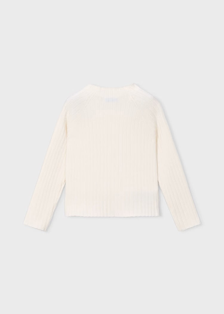 Genser Knitted Mockneck Soy