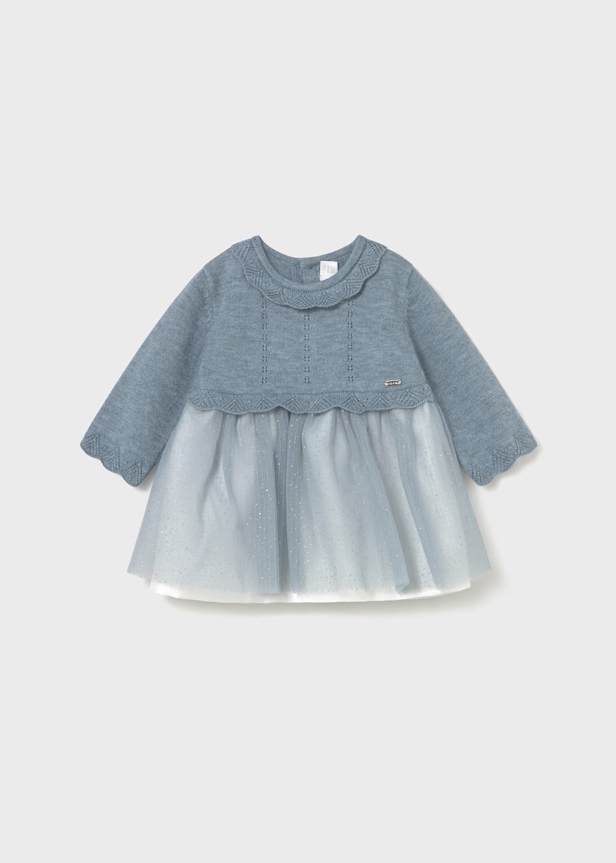 Kjole Newborn Knit/Tulle Moon