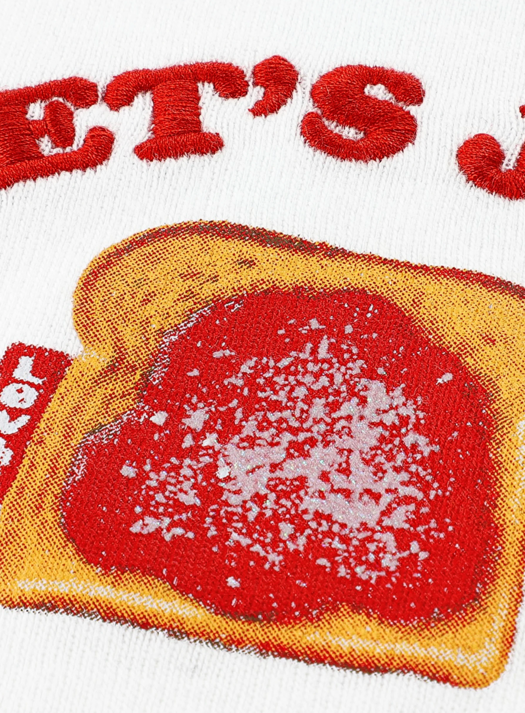 T-Skjorte Lets Jam Bright White