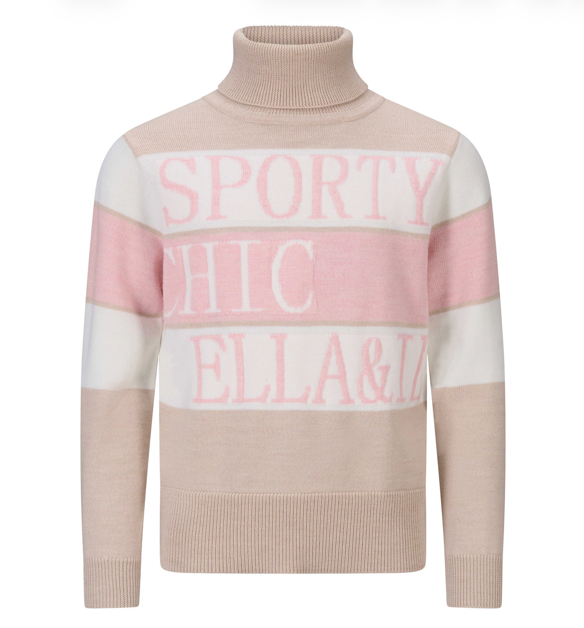 Genser Hermine Merino Beige Melange