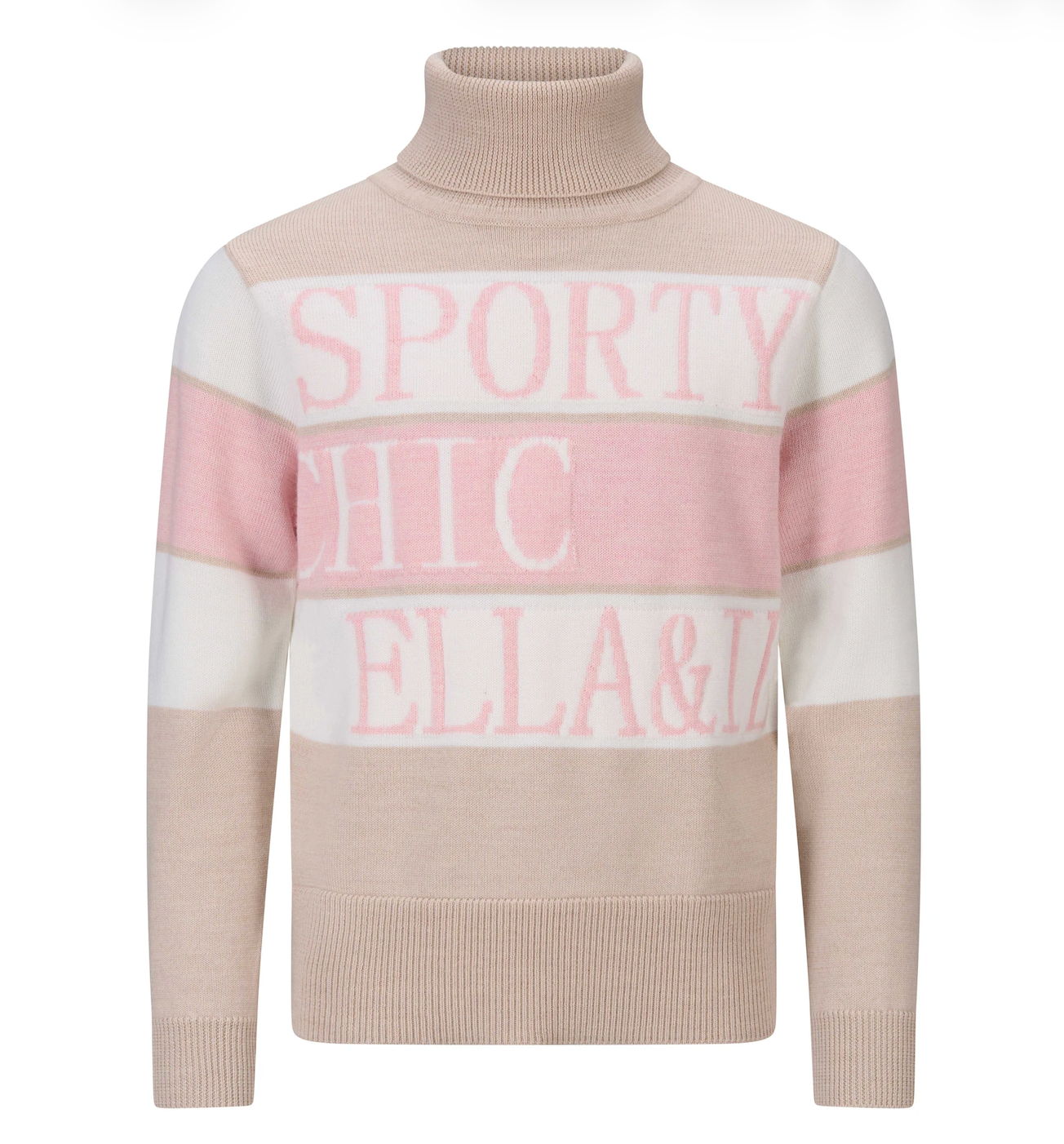 Genser Hermine Merino Beige Melange
