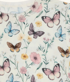 T-skjorte Austin Butterfly Ivory