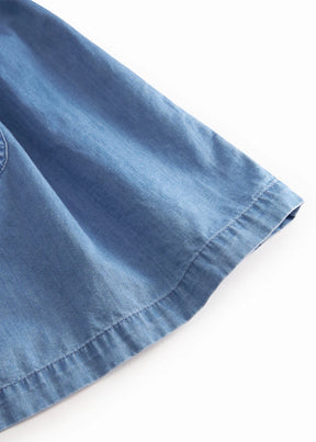 Kjole Light Denim Davery Blue Denim