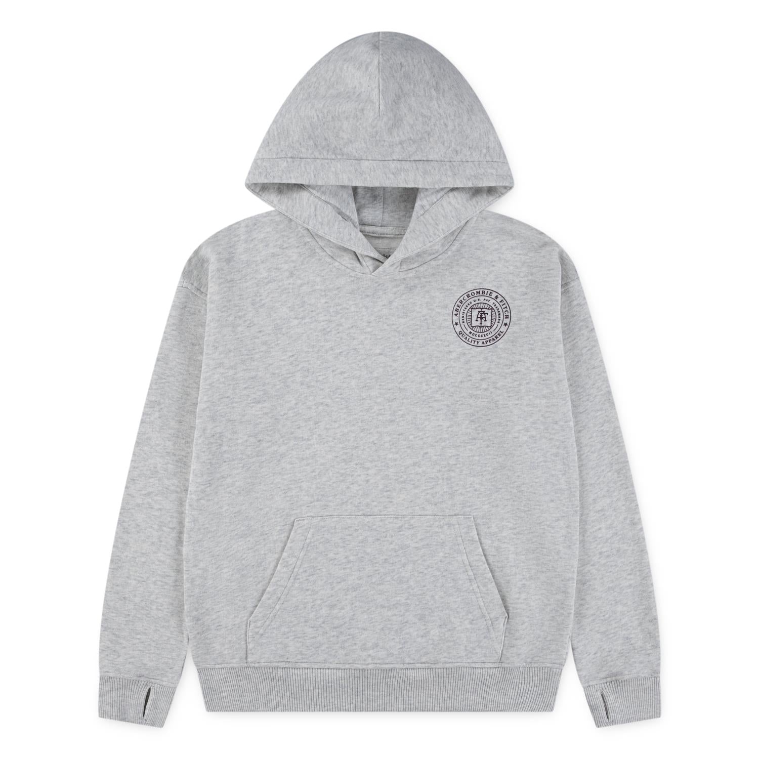 Hettegenser Logo Light Grey Heather