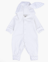 Heldress Plush Bunny Overall White