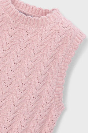 Vest Knitting Pastel Mix