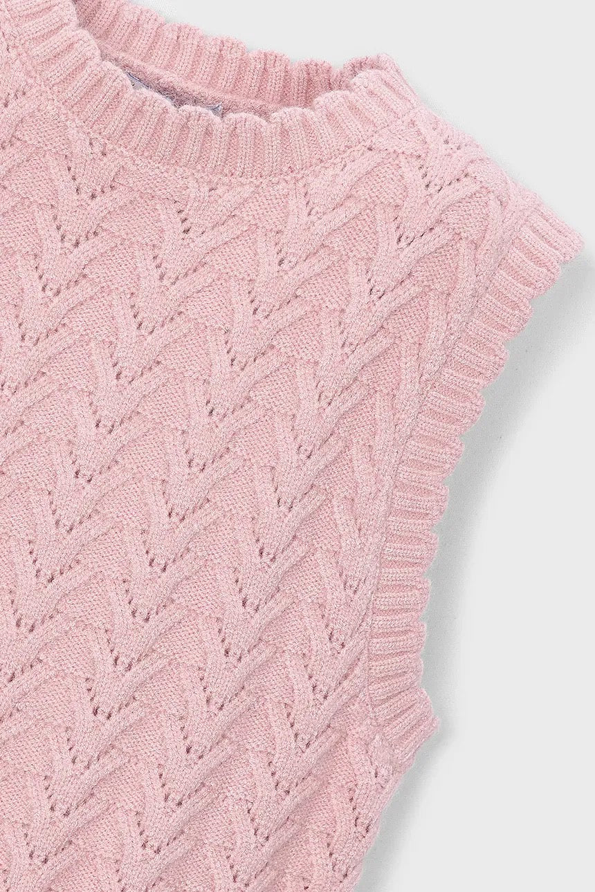 Vest Knitting Pastel Mix