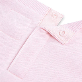 Genser Peter Pan Crew Neck Crystal Rose