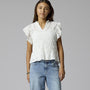 Bluse Lace Short Capsl White Alyssum