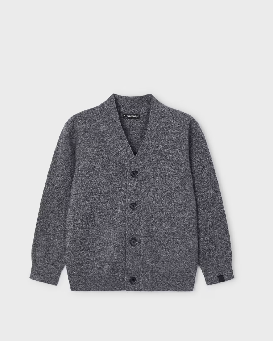 Cardigan Knit Pencil Grey