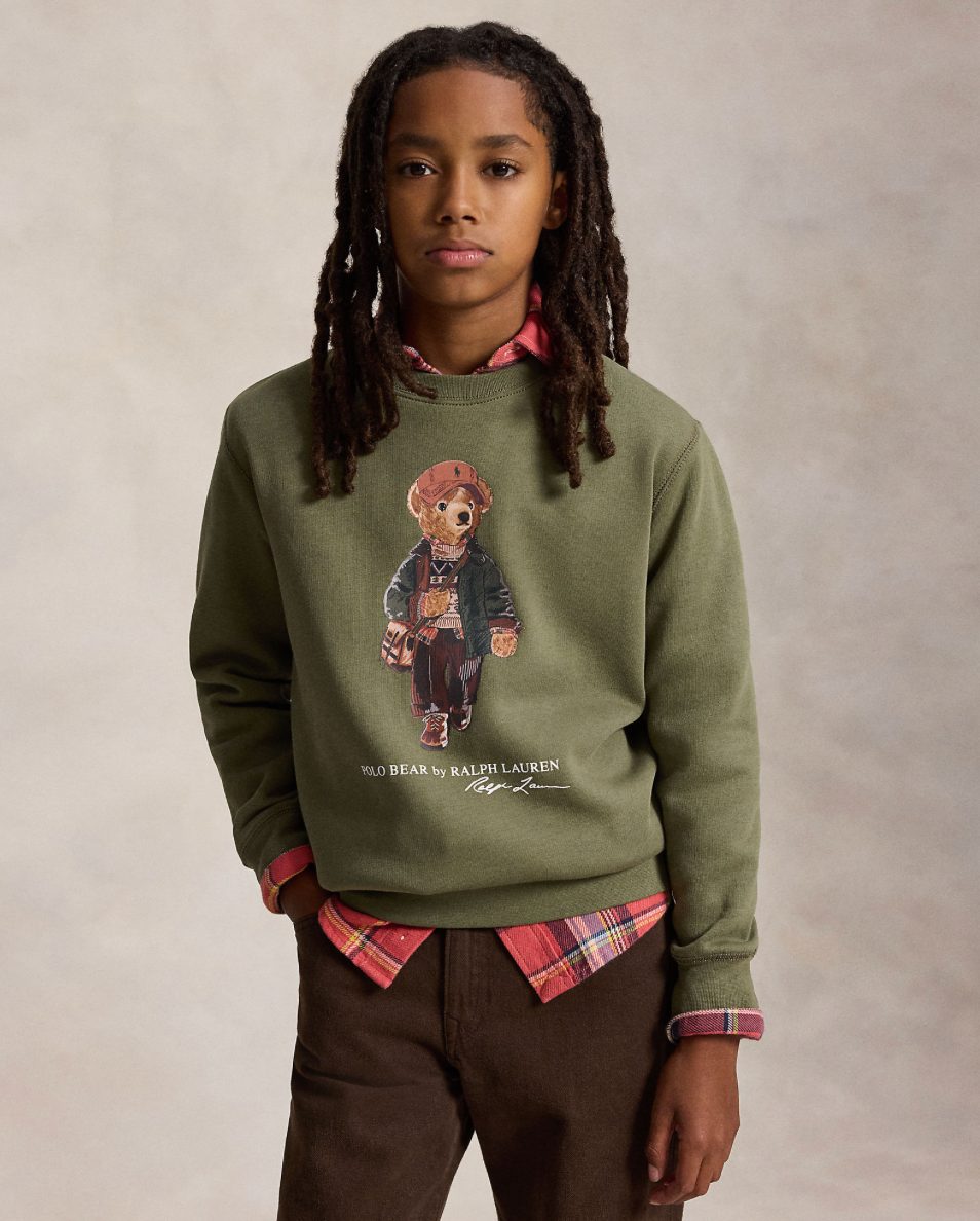 Genser Polo Bear Cruise Olive