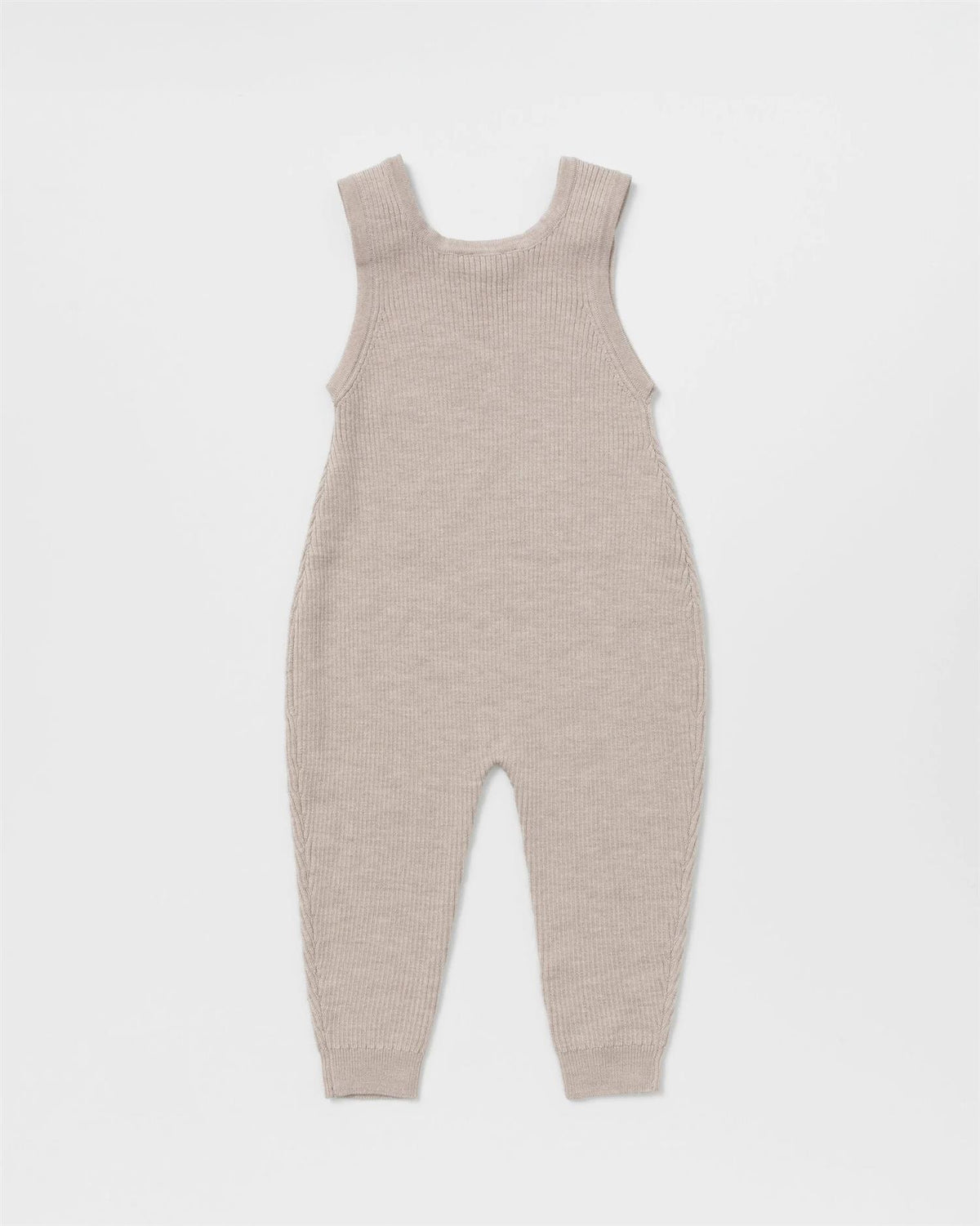 Sparkebukse Overall Rib Light Lys Beige