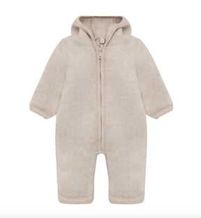Fleecedress Suit Ears Wool Camel Melange